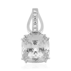 Pendentif en argent et Topaze blanc royal (PHANTASIA)