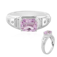 Bague en argent et Kunzite