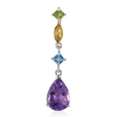 Pendentif en argent et Améthyste