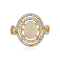 Bague en or et Opale d'Australie (Adela Gold)