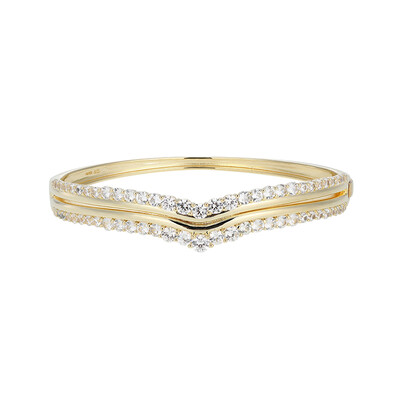 Bracelet en argent et Zircon (Adela Silber)