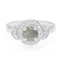 Bague en argent et Spectrolite