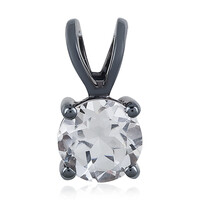 Pendentif en argent et Topaze blanche