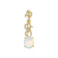 Pendentif en argent et Opale Welo