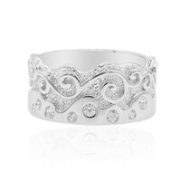 Bague en argent et Zircon
