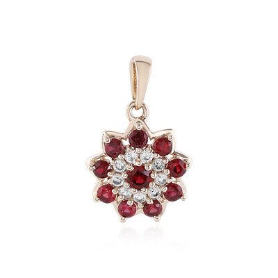 Pendentif en or et Rubis de Tanzanie (de Melo)