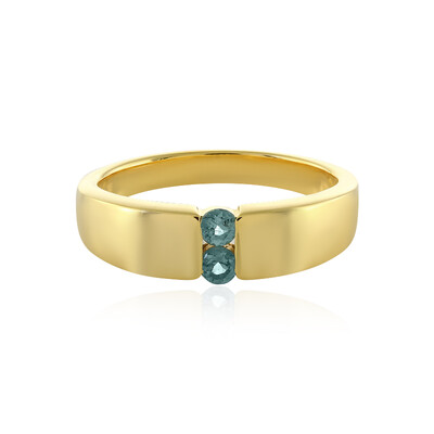 Bague en argent et Indicolite