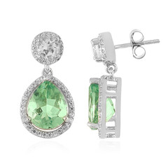Boucles d'oreilles en argent et Fluorite d'Esperanza