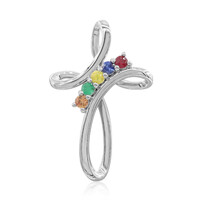 Pendentif en argent et Rubis