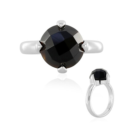 Bague en argent et Onyx noir