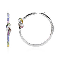 Boucles d'oreilles en or et Saphir bleu (Estée Collection)