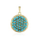 Pendentif en argent et Turquoise Sleeping Beauty