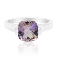 Bague en argent et Amétrine