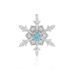 Pendentif en argent et Zircon de Ratanakiri