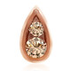 Pendentif en or et Diamant rose de France SI1 d'Argyle  (Annette)