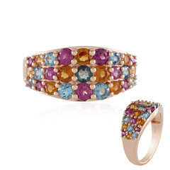 Bague en argent et Grenat Rhodolite (KM by Juwelo)