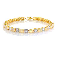 Bracelet en argent et Opale Welo