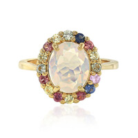 Bague en argent et Opale Welo