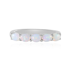 Bague en argent et Opale Welo