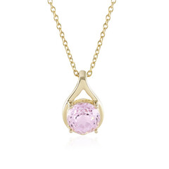 Collier en argent et Kunzite