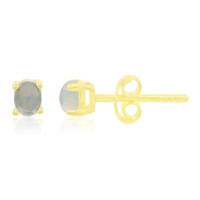 Boucles d'oreilles en argent et Opale Welo