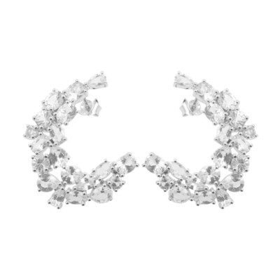 Boucles d'oreilles en argent et Danburite
