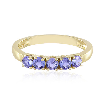 Bague en or et Tanzanite