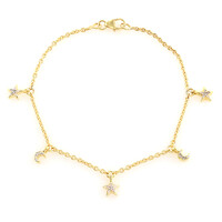 Bracelet en argent et Diamant I2 (I)