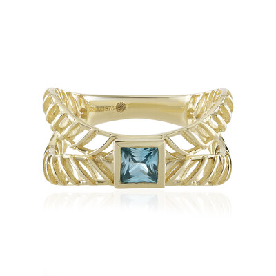 Bague en or et Zircon de Ratanakiri (Ornaments by de Melo)