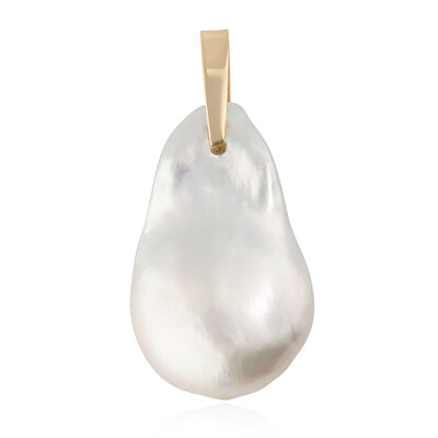 Pendentif en or et Perle de culture d'eau douce