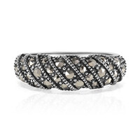 Bague en argent et Marcassite