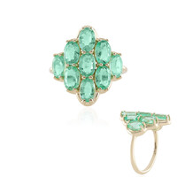 Bague en or et Emeraude de Colombie