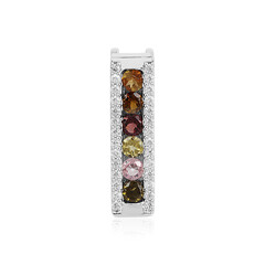 Pendentif en argent et Tourmaline