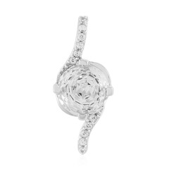 Pendentif en argent et Topaze blanc royal (PHANTASIA)
