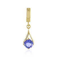 Pendentif en or et Tanzanite non chauffée