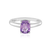Bague en argent et Améthyste