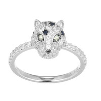 Bague en argent et Péridot (Adela Silber)