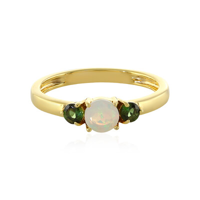 Bague en argent et Opale Welo