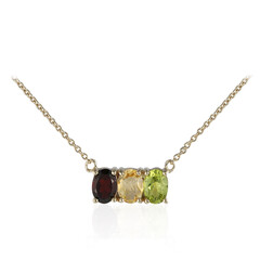 Collier en argent et Grenat