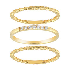 Bague en argent et Topaze blanche