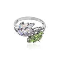 Bague en argent et Opale Welo