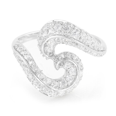 Bague en argent et Zircon