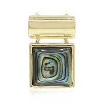 Pendentif en argent et Coquillage d'Abalone