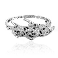 Bracelet en argent et Diopside de Russie (Dallas Prince Designs)