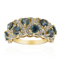 Bague en or et Saphir du Montana (CIRARI)