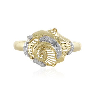 Bague en or et Diamant I4 (J) (Ornaments by de Melo)