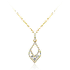 Collier en or et Diamant Flawless (F) (LUCENT DIAMONDS)