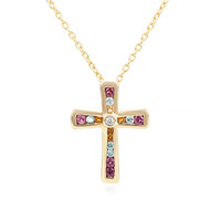 Collier en argent et Grenat Rhodolite