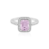 Bague en or et Kunzite AAA