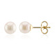 Boucles d'oreilles en argent et Perle d'Akoya (TPC)